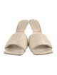 Bottega Veneta Quilted Pattern Leather Slides
