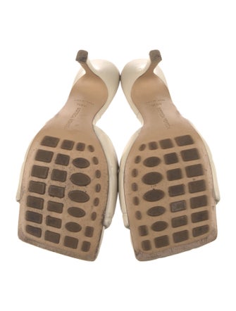 Bottega Veneta Quilted Pattern Leather Slides