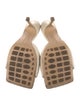 Bottega Veneta Quilted Pattern Leather Slides