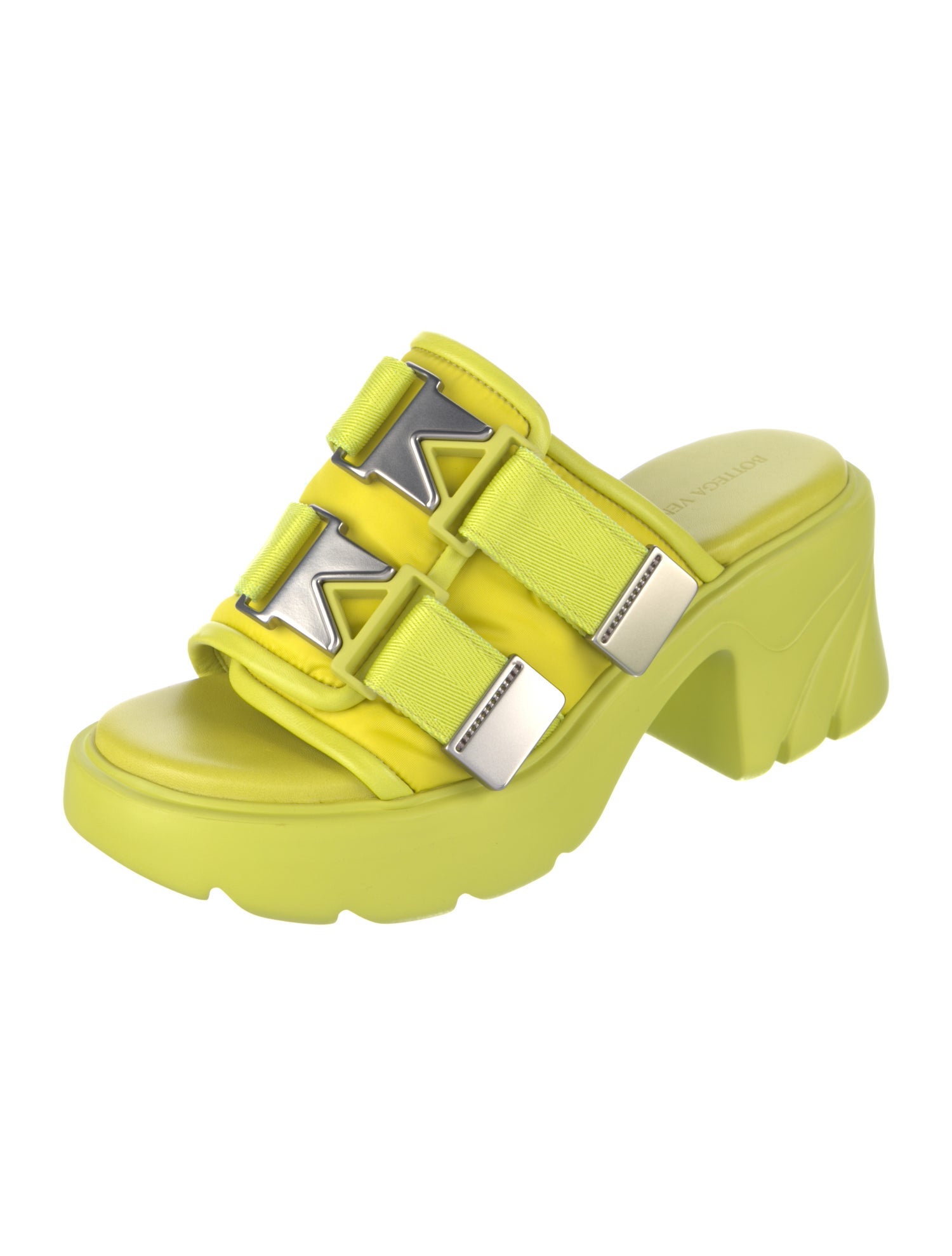 Bottega Veneta Nylon Slides