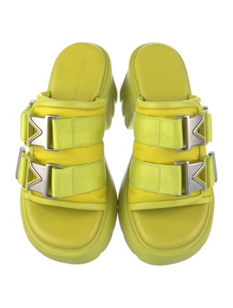 Bottega Veneta Nylon Slides