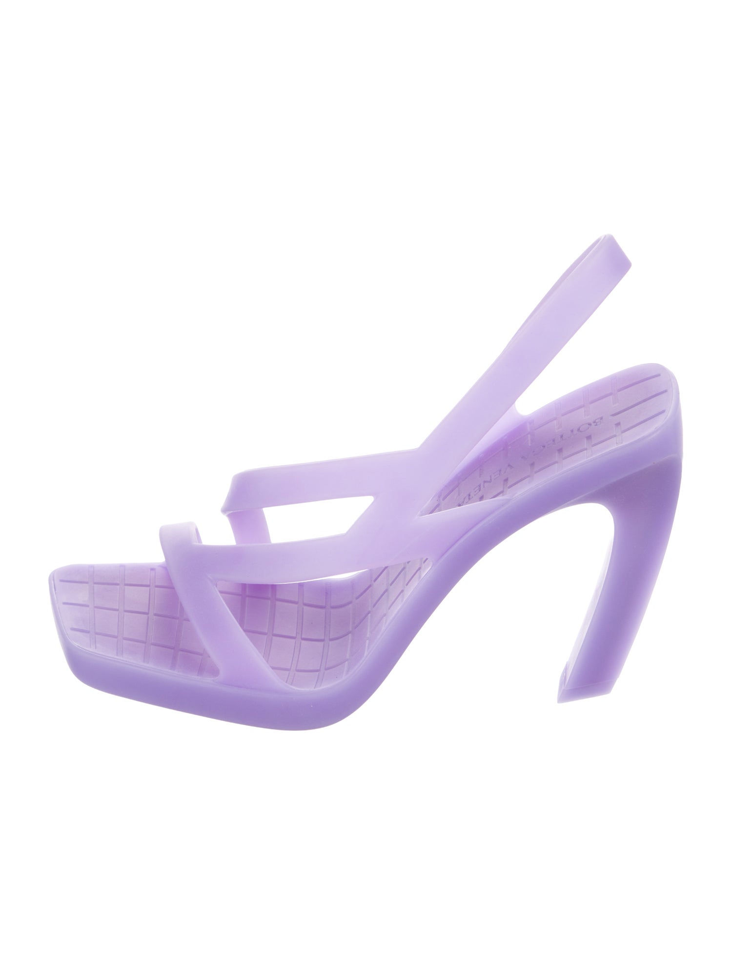 Bottega Veneta Rubber Slingback Sandals