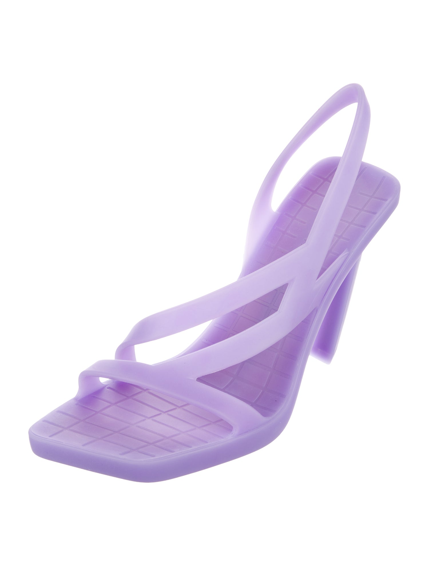 Bottega Veneta Rubber Slingback Sandals