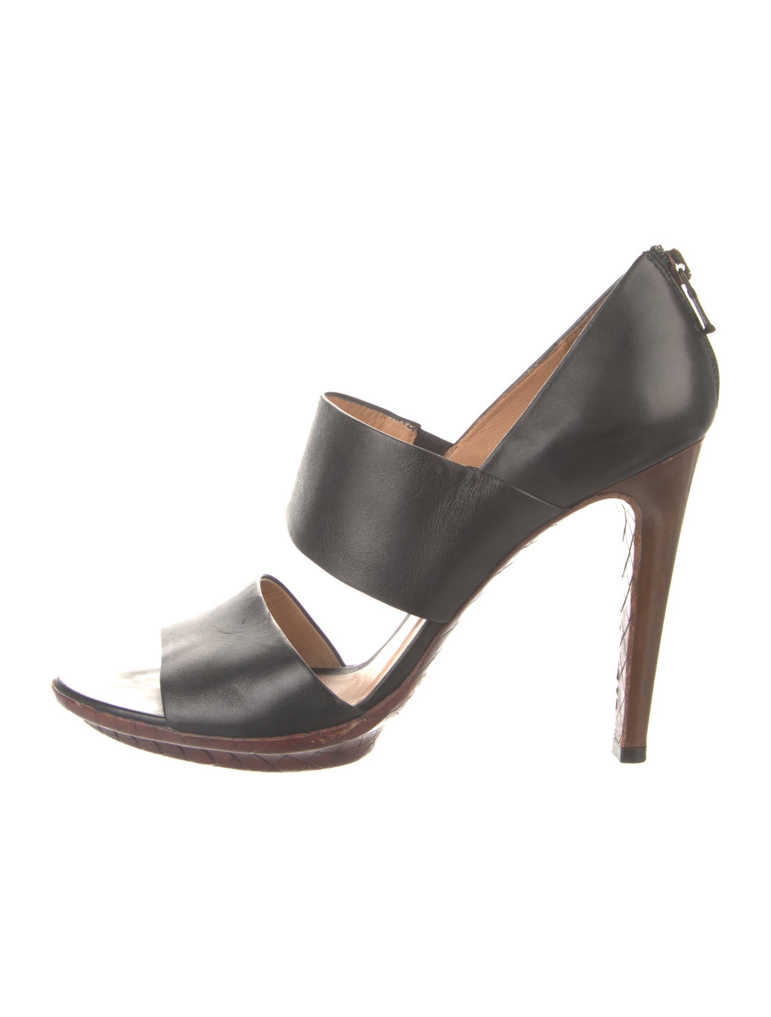 Bottega Veneta Leather Sandals