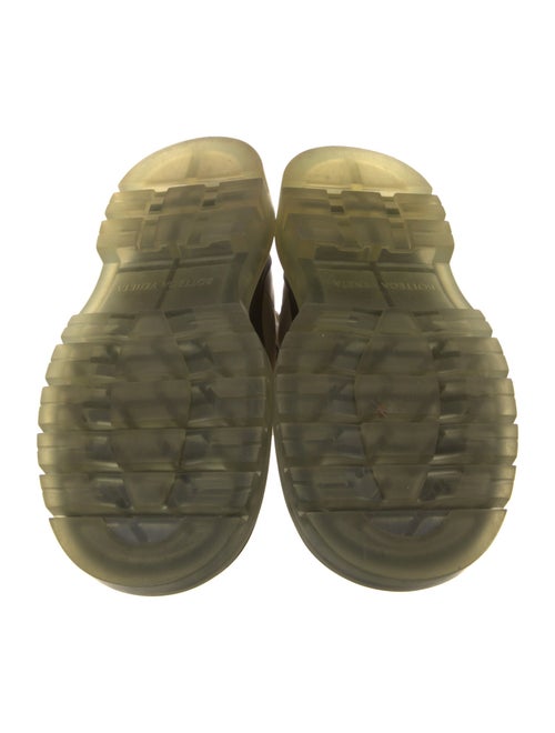 Bottega Veneta Leather Colorblock Pattern Chelsea Boots