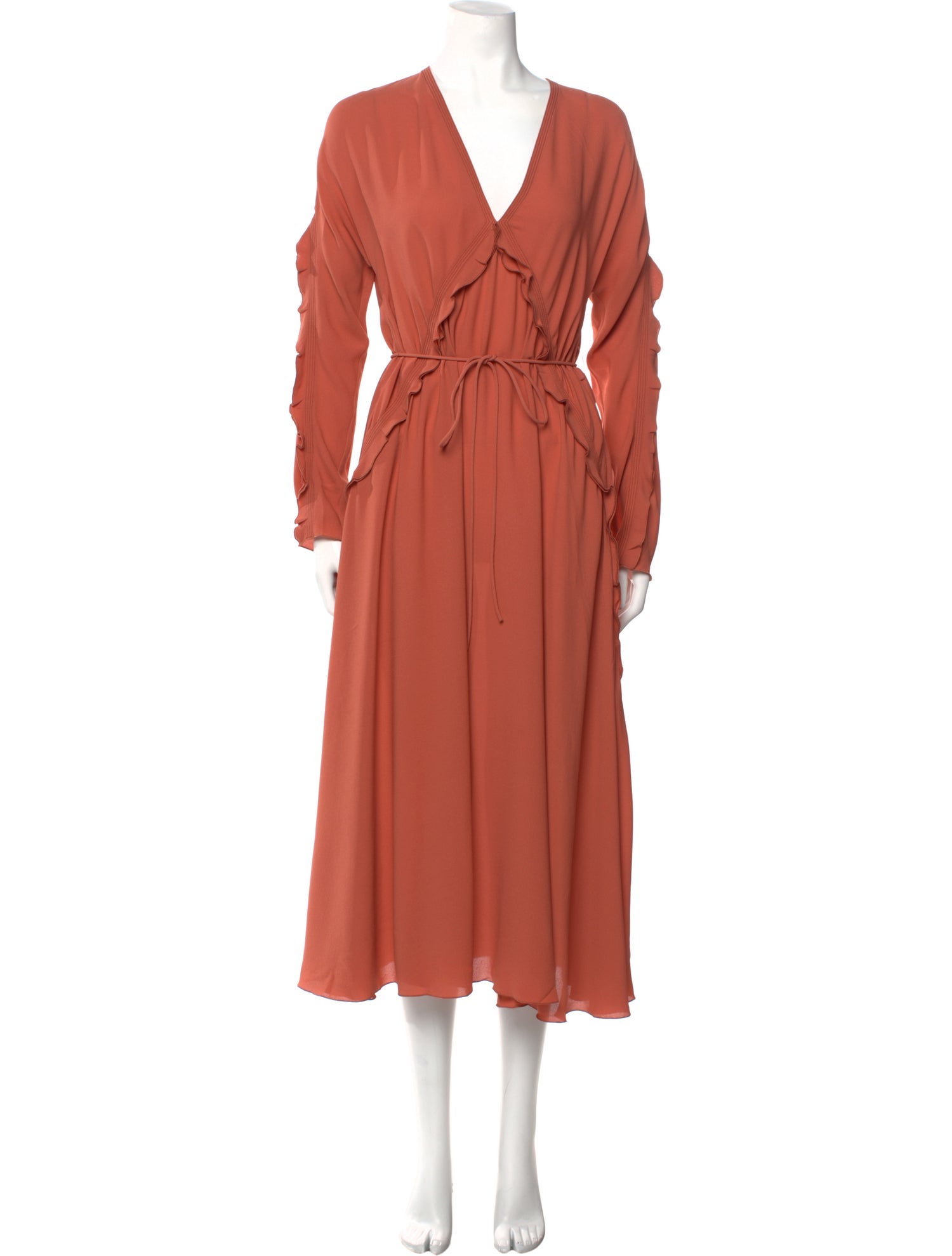 Bottega Veneta Silk Long Dress