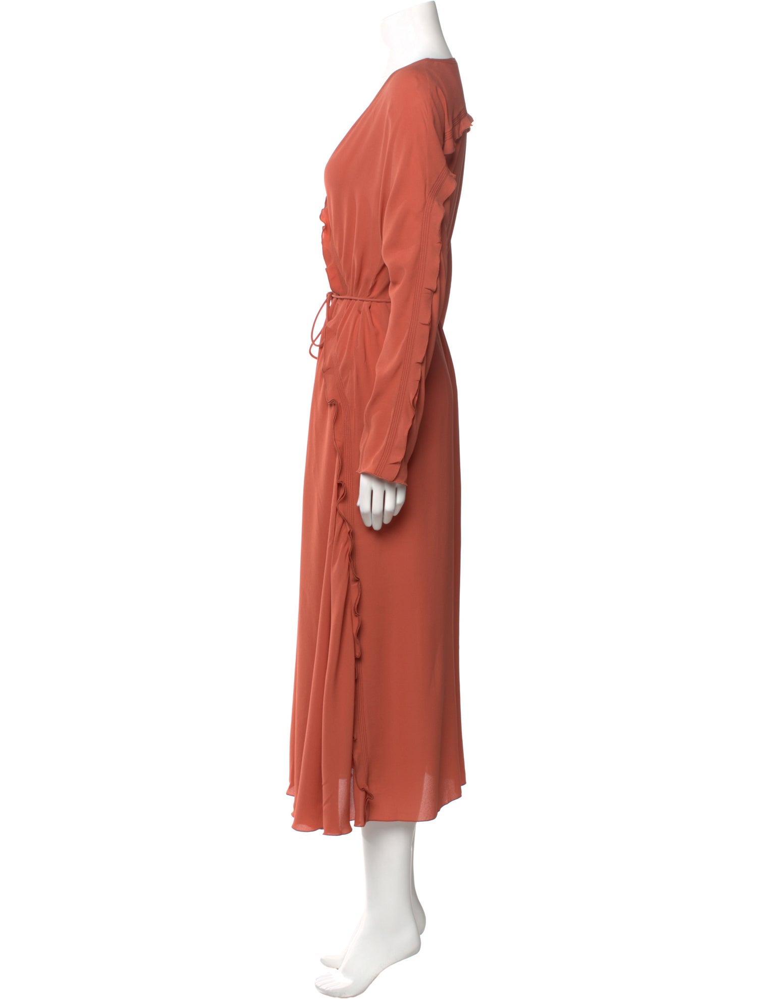 Bottega Veneta Silk Long Dress