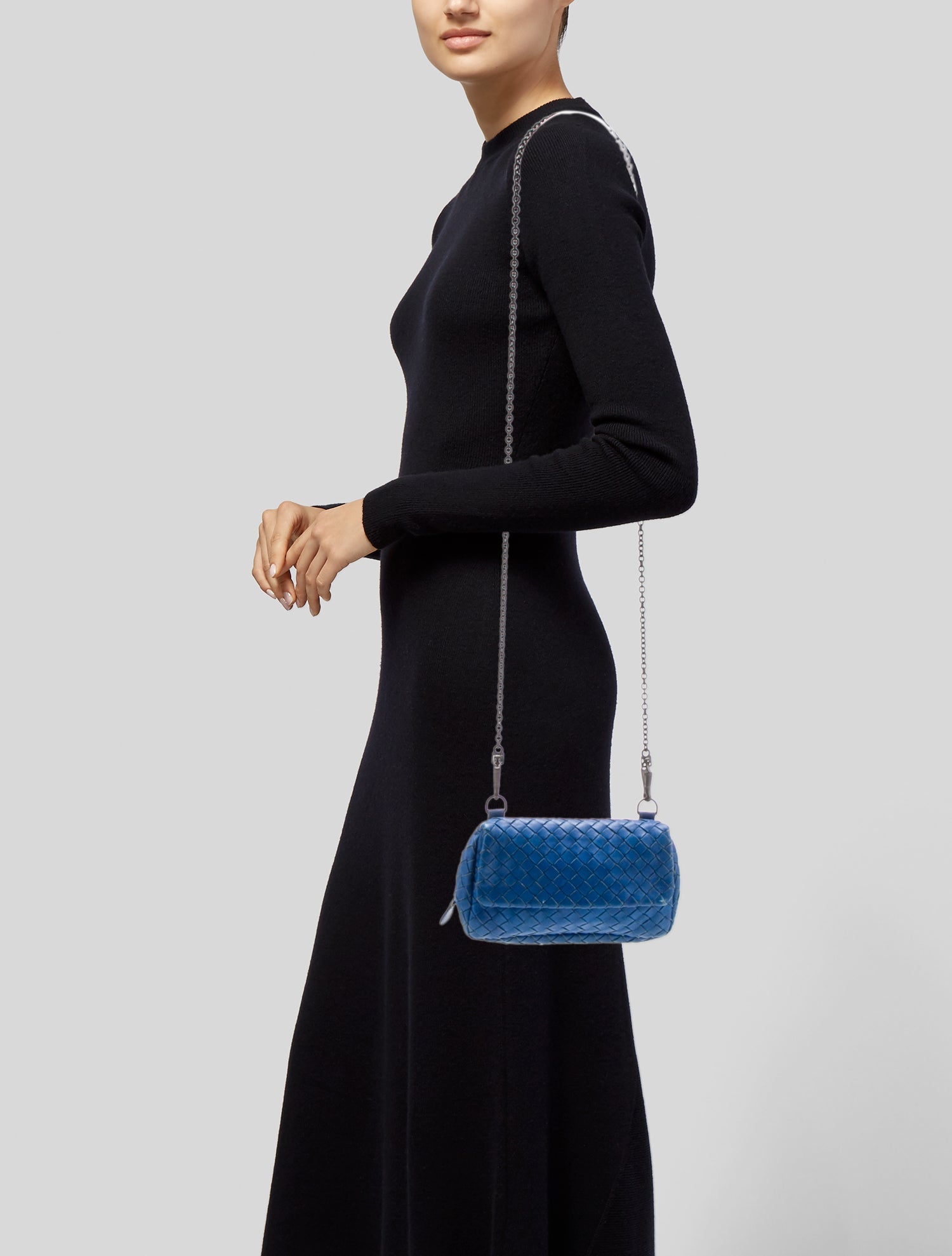 Bottega Veneta Intrecciato Messenger Bag