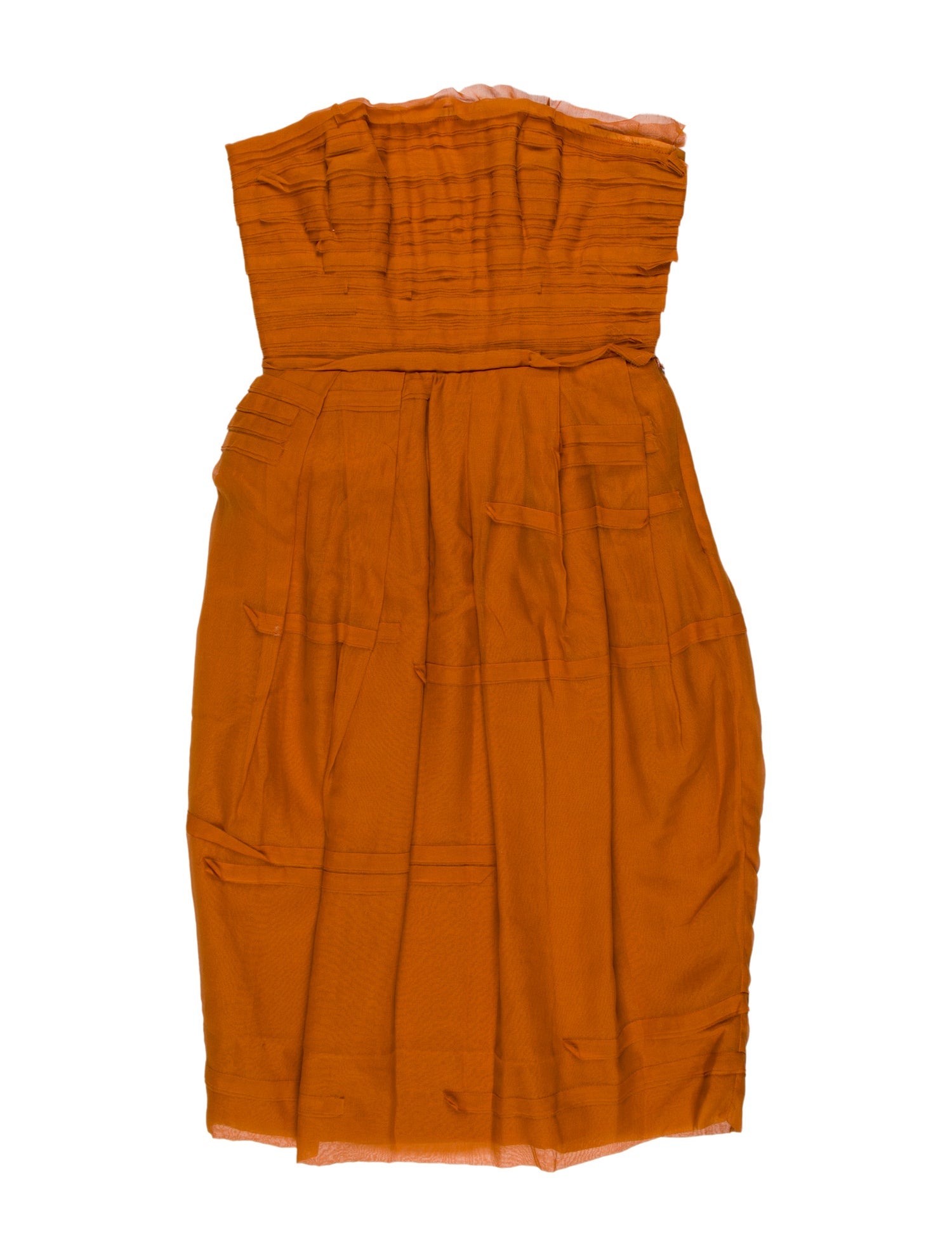 Bottega Veneta Strapless Mini Dress