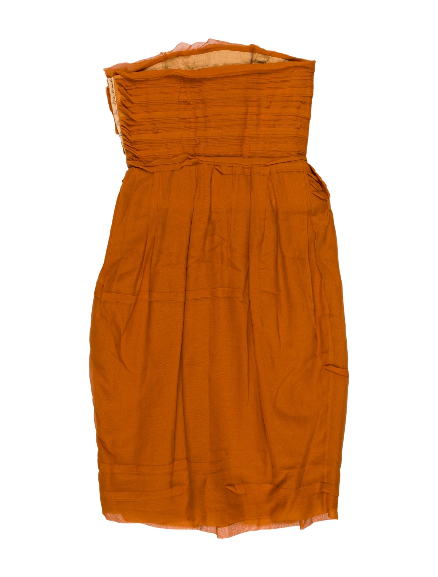 Bottega Veneta Strapless Mini Dress