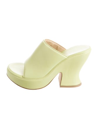 Bottega Veneta Leather Slides