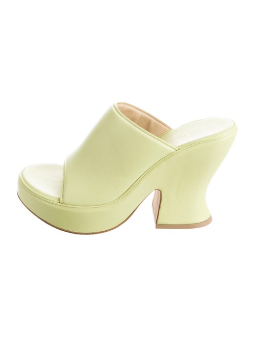 Bottega Veneta Leather Slides