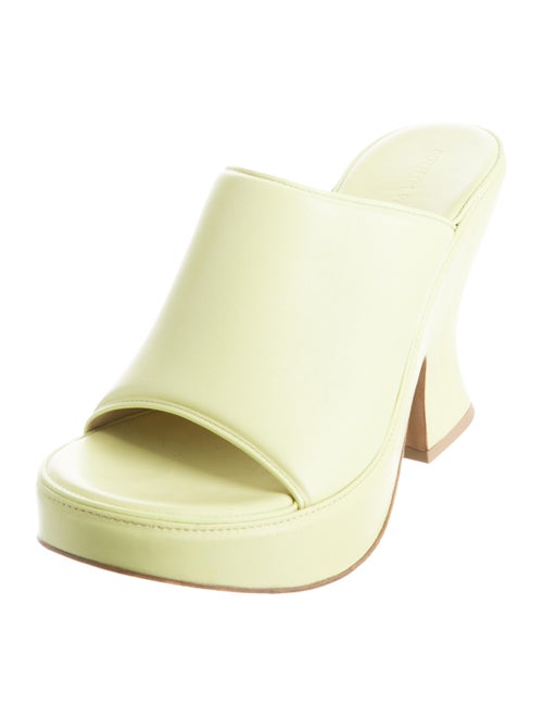 Bottega Veneta Leather Slides