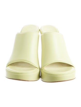 Bottega Veneta Leather Slides