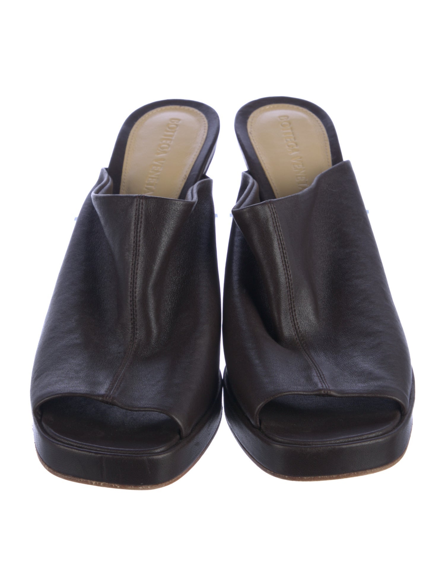 Bottega Veneta Leather Mules