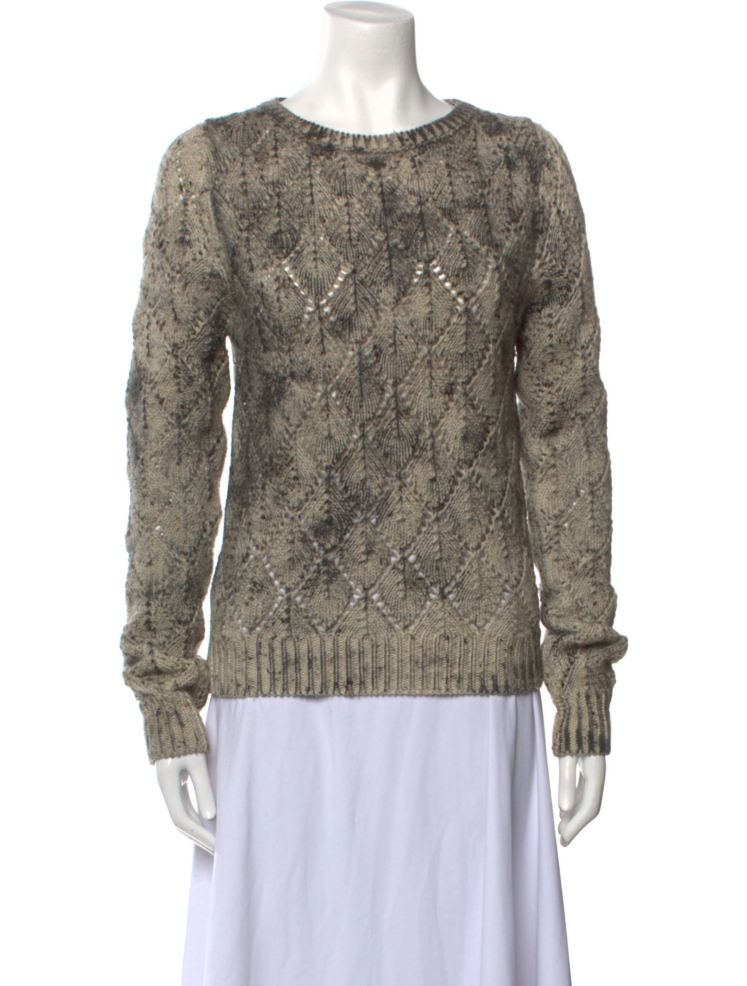 Bottega Veneta Wool Patterned Sweater