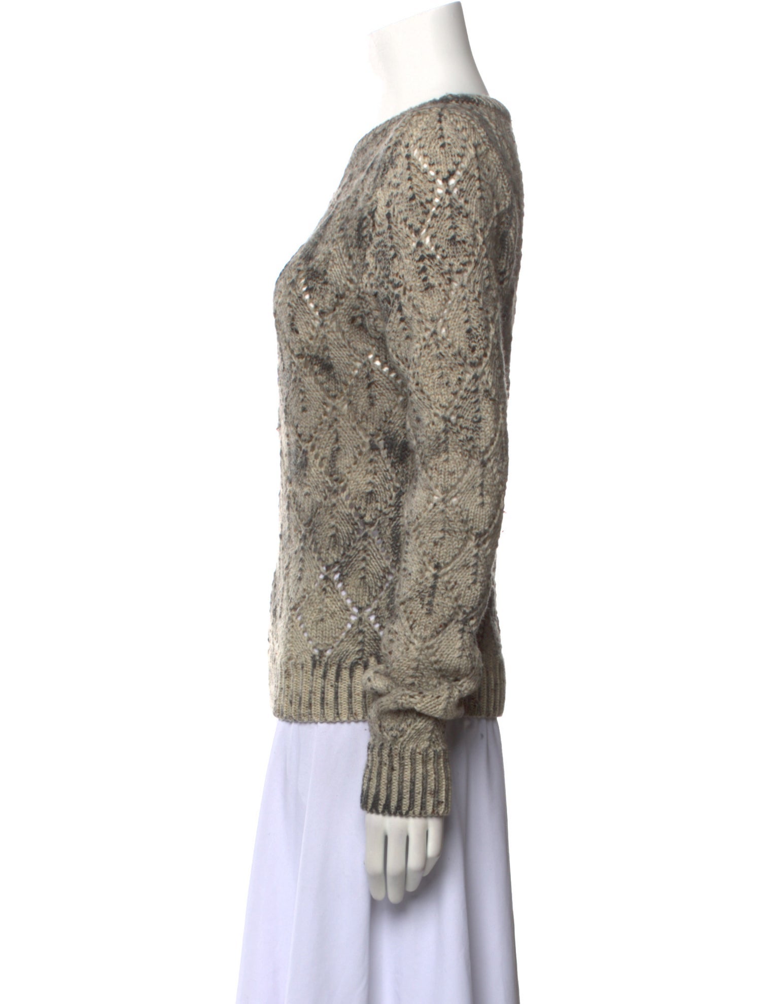 Bottega Veneta Wool Patterned Sweater