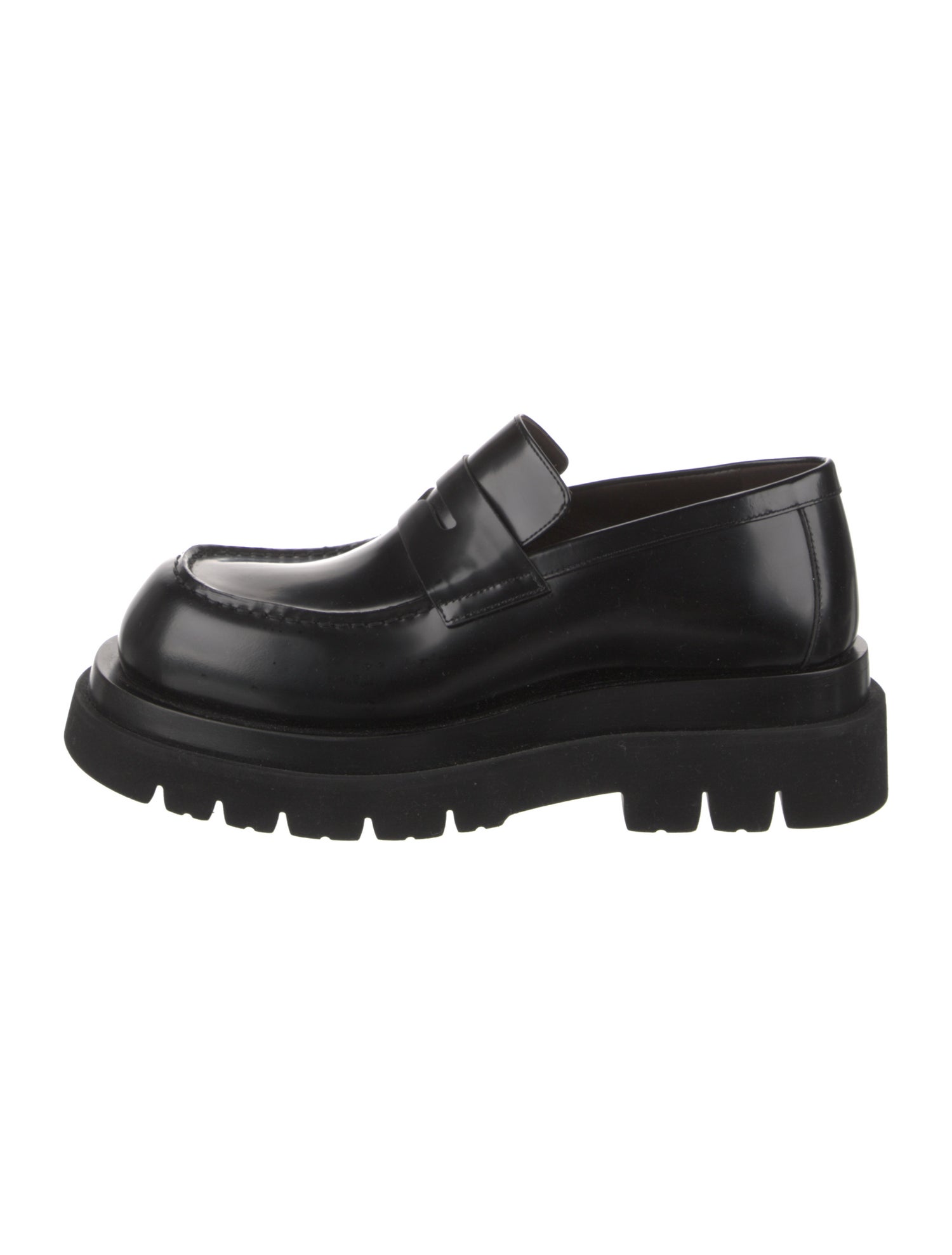 Bottega Veneta Patent Leather Loafers