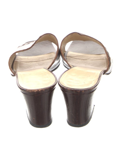 Bottega Veneta Leather Slides