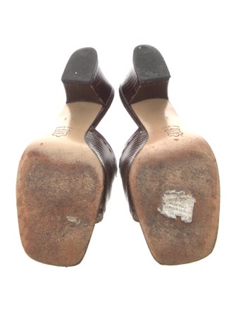 Bottega Veneta Leather Slides