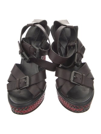 Bottega Veneta Intrecciato Weave Leather Espadrilles