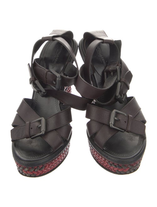 Bottega Veneta Intrecciato Weave Leather Espadrilles