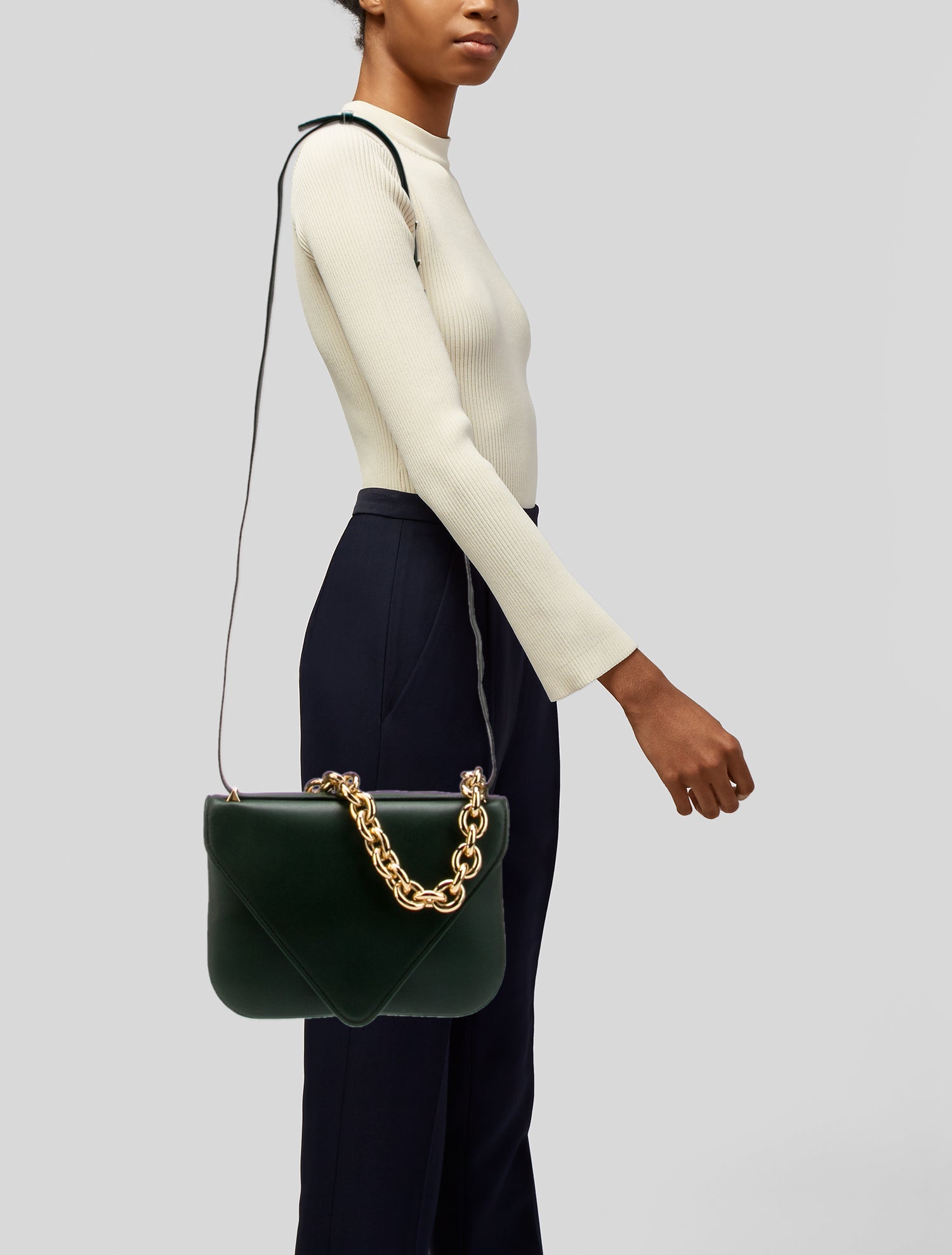 Bottega Veneta Leather Mount