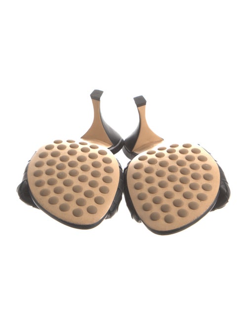 Bottega Veneta Intrecciato Weave Leather Slides