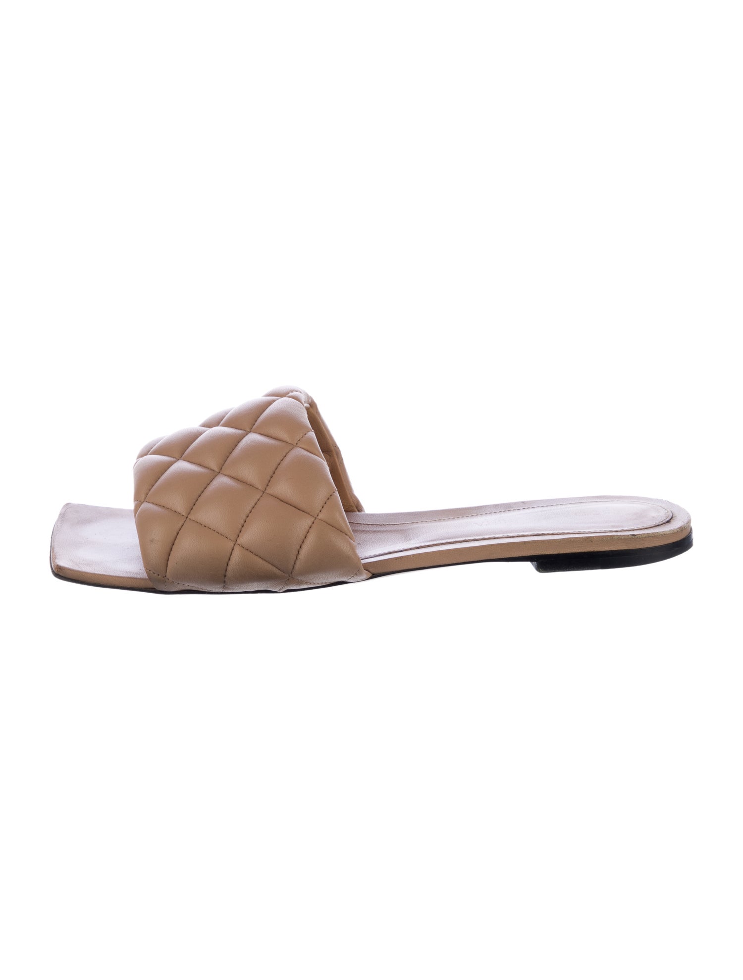 Bottega Veneta Leather Slides