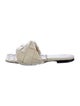 Bottega Veneta Intrecciato Weave Leather Slides