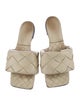 Bottega Veneta Intrecciato Weave Leather Slides