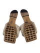 Bottega Veneta Intrecciato Weave Leather Slides
