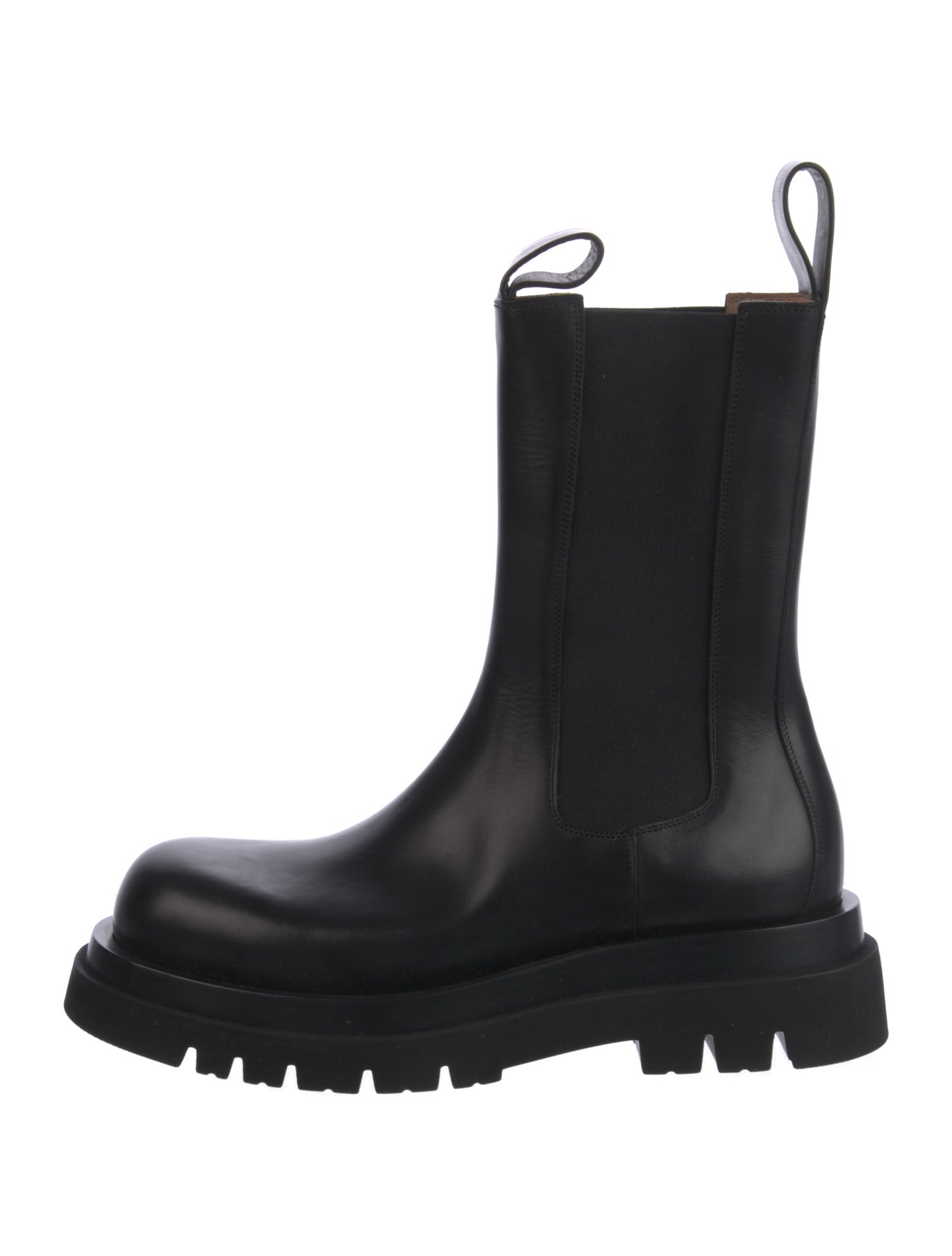 Bottega Veneta Leather Chelsea Boots w/ Tags