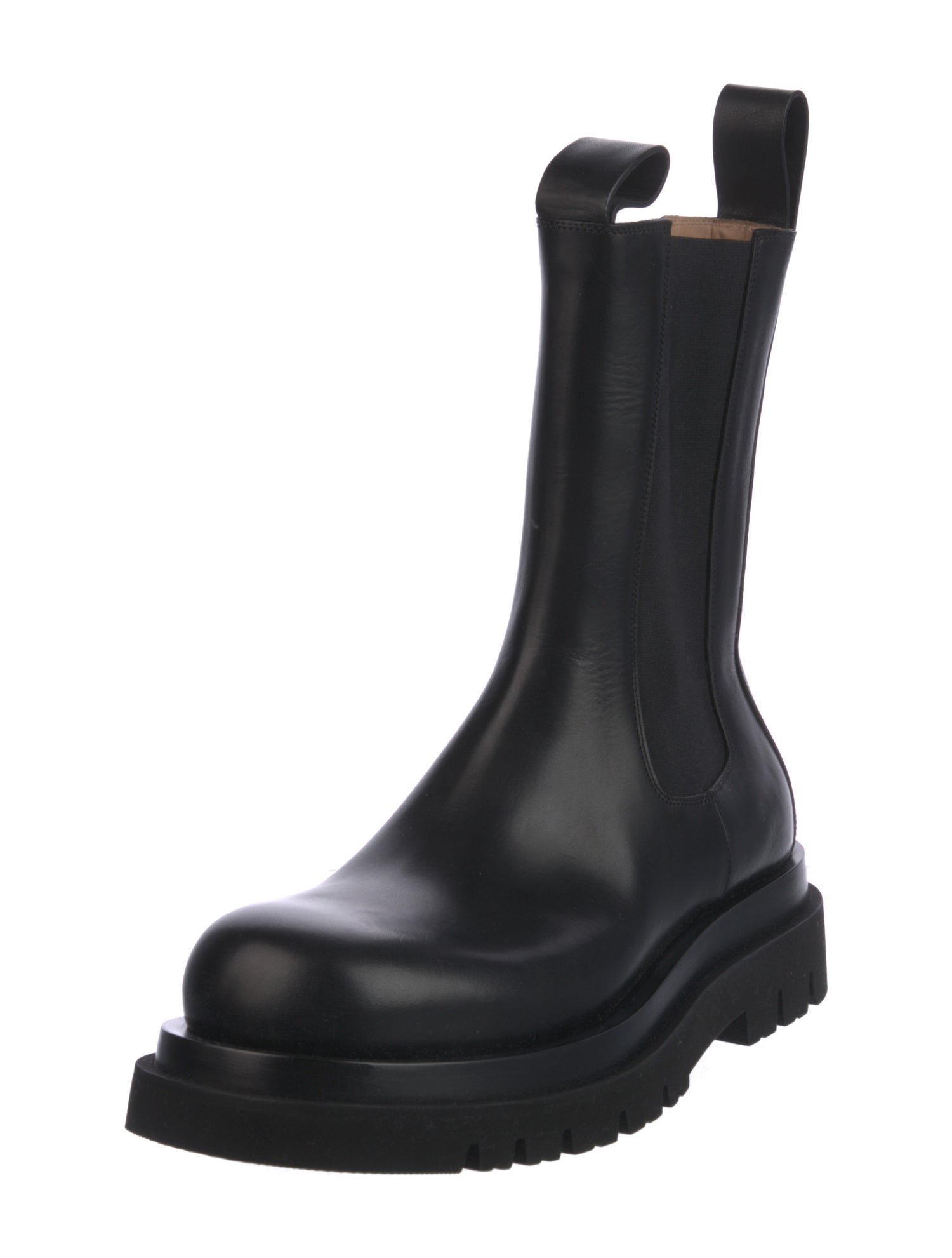 Bottega Veneta Leather Chelsea Boots w/ Tags