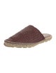 Bottega Veneta Intrecciato Weave Leather Espadrilles