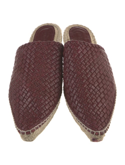Bottega Veneta Intrecciato Weave Leather Espadrilles