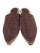Bottega Veneta Intrecciato Weave Leather Espadrilles