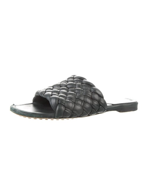 Bottega Veneta Leather Slides