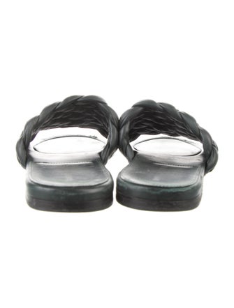 Bottega Veneta Leather Slides