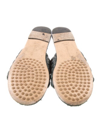 Bottega Veneta Leather Slides