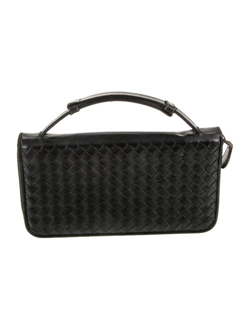 Bottega Veneta Intrecciato Weave Leather Wallet