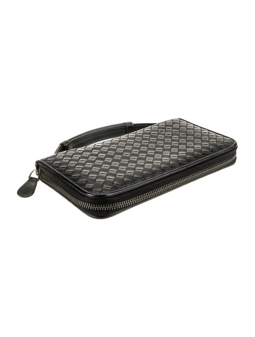 Bottega Veneta Intrecciato Weave Leather Wallet