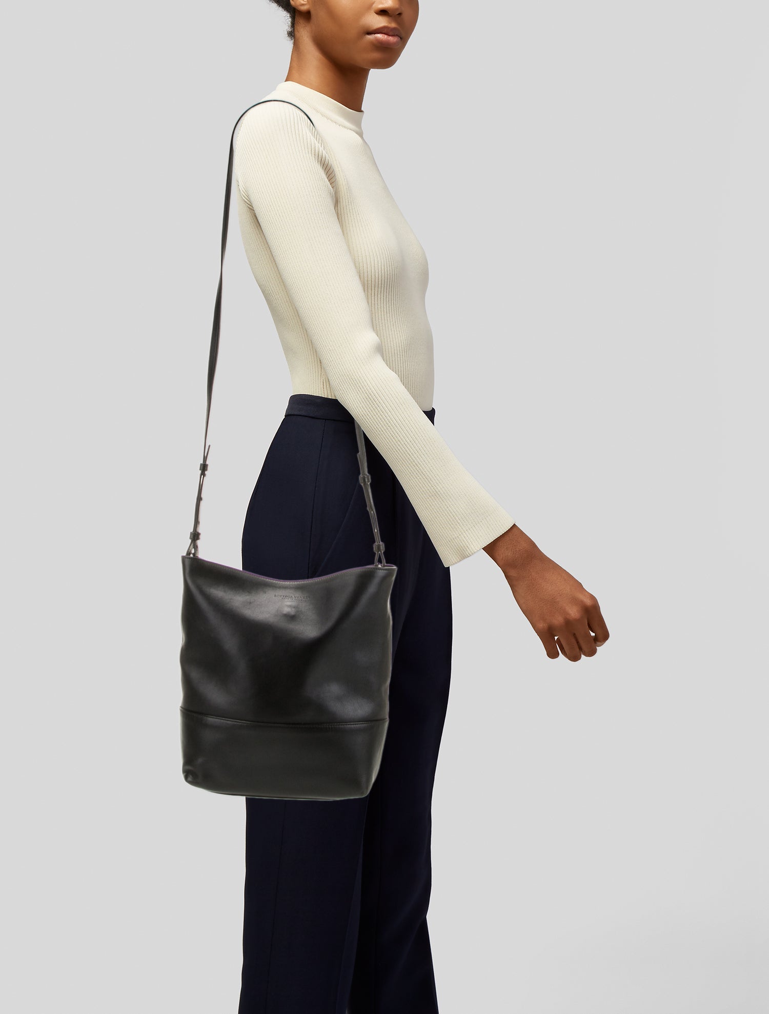 Bottega Veneta Leather Bucket Bag