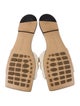 Bottega Veneta Quilted Pattern Leather Slides