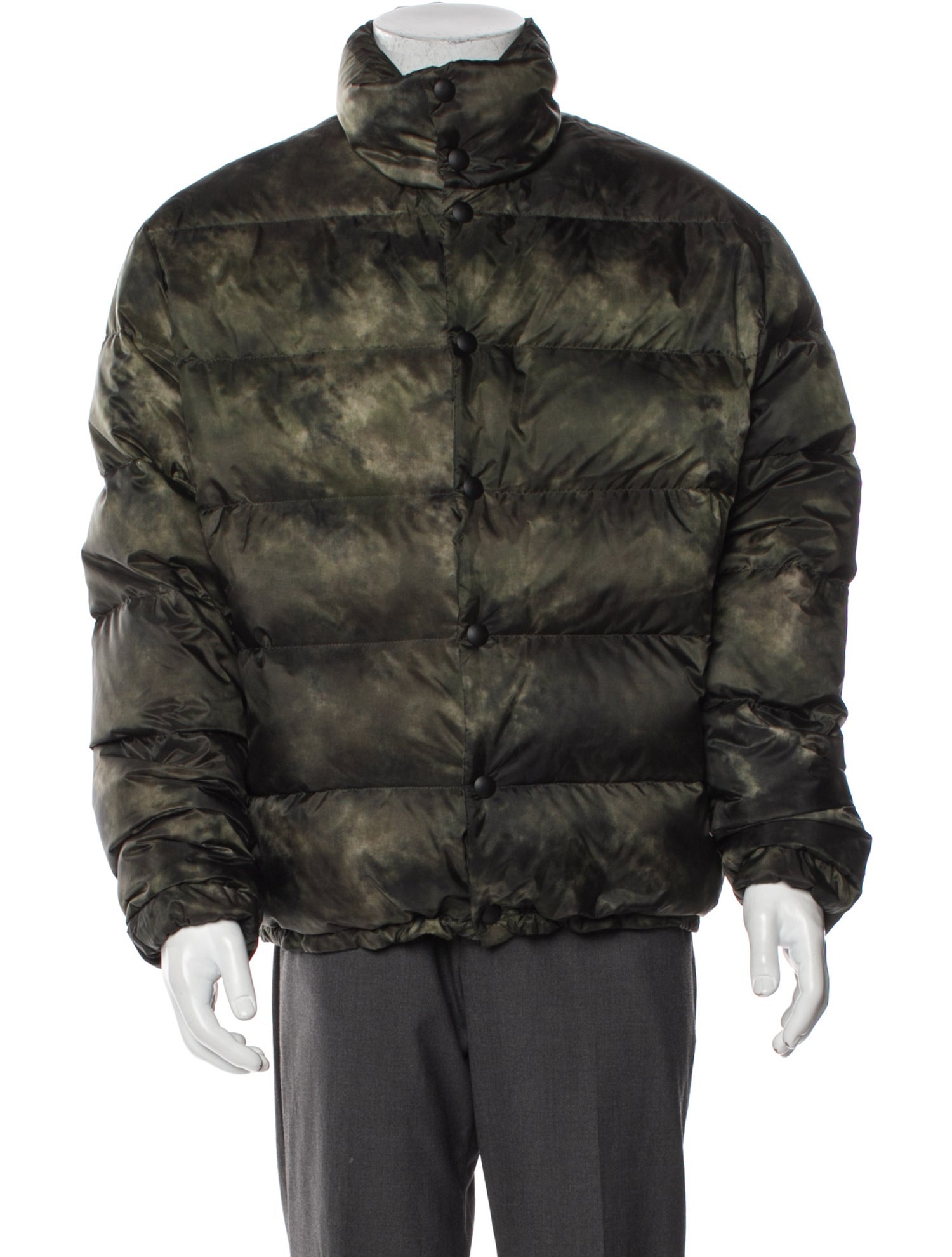 Bottega Veneta Down Printed Puffer Coat