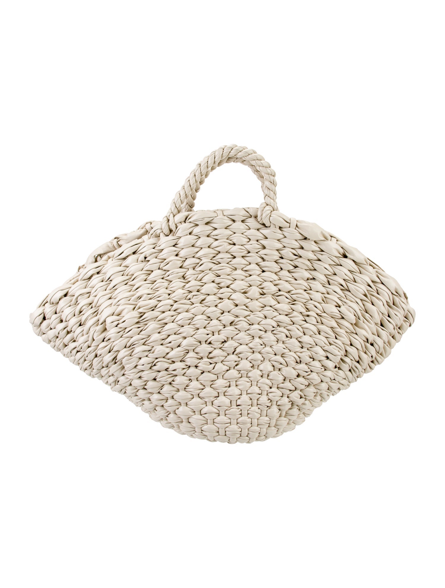 Bottega Veneta Leather Clam