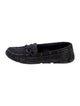 Bottega Veneta Intrecciato Weave Suede Moccasins