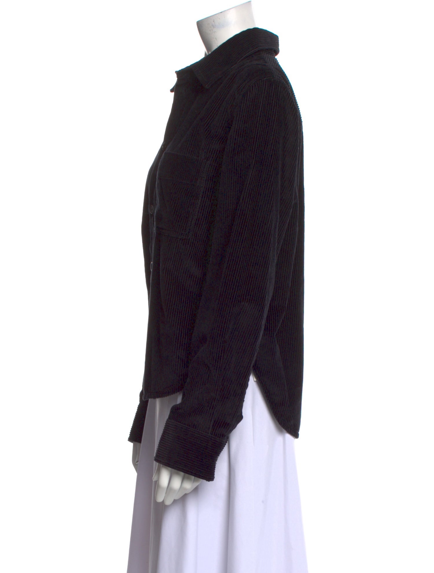 Bottega Veneta Long Sleeve Button-Up Top