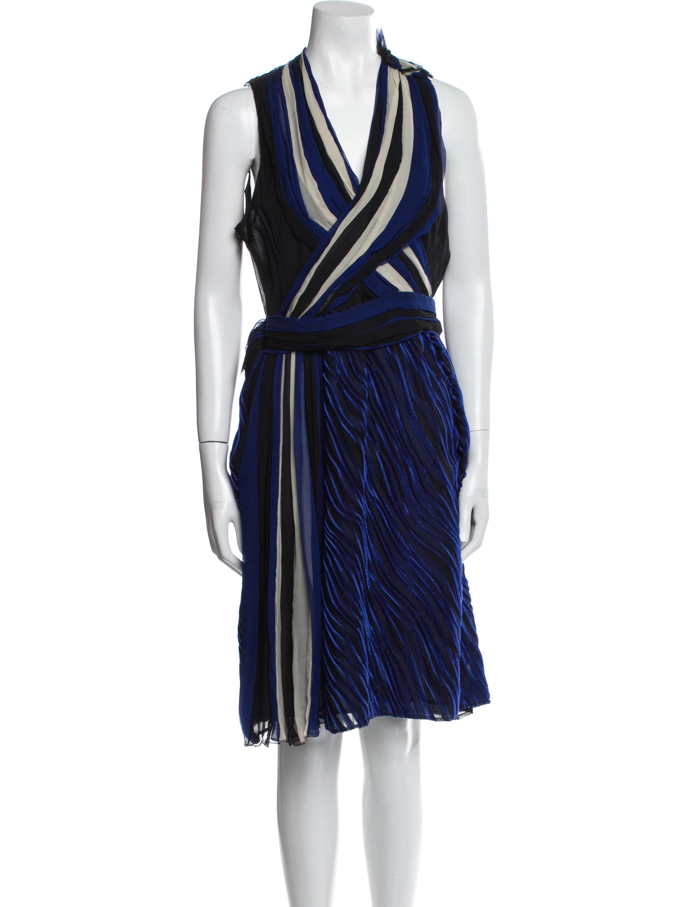 Bottega Veneta Silk Knee-Length Dress