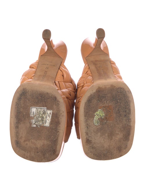 Bottega Veneta Intrecciato Weave Leather Slides